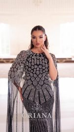 فستان شك خرز يدوي