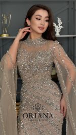 فستان شك خرز يدوي