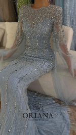 فستان شك خرز يدوي
